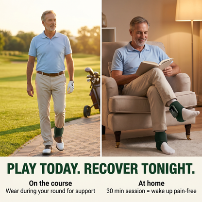 RecovStride "3-in-1 Therapy" Ankle Massager